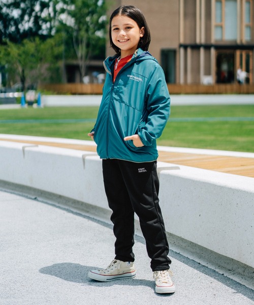 KRIFF MAYER Kid's Collection（クリフメイヤーキッズコレクション）の「裏シャギーアタタカパンツ（その他パンツ・キッズ・ブラック/ブルーグリーン/グレー/レンガ/グリーン/チャコール/ダークブルー・120/130/140/150/160/170）」の14枚目の写真