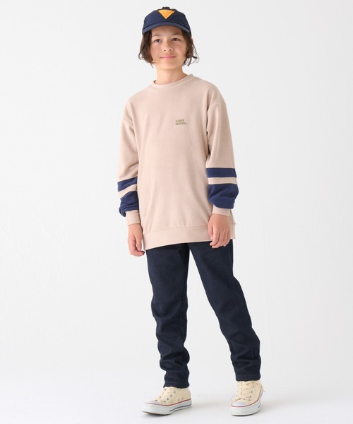 KRIFF MAYER Kid's Collection（クリフメイヤーキッズコレクション）の「裏シャギーアタタカパンツ（その他パンツ・キッズ・ブラック/ブルーグリーン/グレー/レンガ/グリーン/チャコール/ダークブルー・120/130/140/150/160/170）」の20枚目の写真