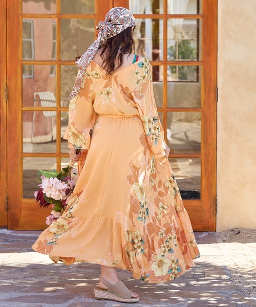 チャイハネ（チャイハネ）の「【チャイハネ】カリビススカーフリボンヘアバンド（ヘアバンド・レディース・ブラック/ブルー/ホワイト・FREE）」の9枚目の写真