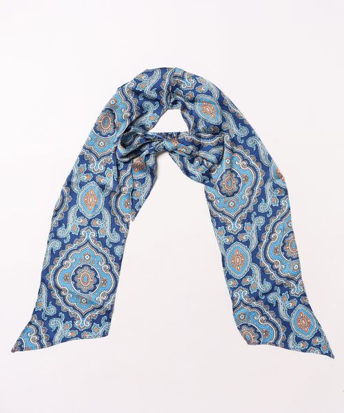 チャイハネ（チャイハネ）の「【チャイハネ】カリビススカーフリボンヘアバンド（ヘアバンド・レディース・ブラック/ブルー/ホワイト・FREE）」の17枚目の写真