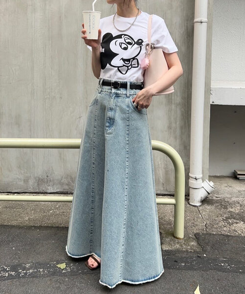 SHENERY（シーナリー）の「Mickey / Tee（Tシャツ/カットソー・レディース・ホワイト・LARGE/SMALL）」の9枚目の写真