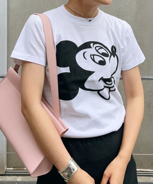 SHENERY（シーナリー）の「Mickey / Tee（Tシャツ/カットソー・レディース・ホワイト・LARGE/SMALL）」の2枚目の写真