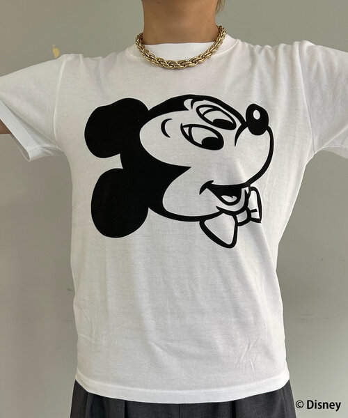 SHENERY（シーナリー）の「Mickey / Tee（Tシャツ/カットソー・レディース・ホワイト・LARGE/SMALL）」の17枚目の写真