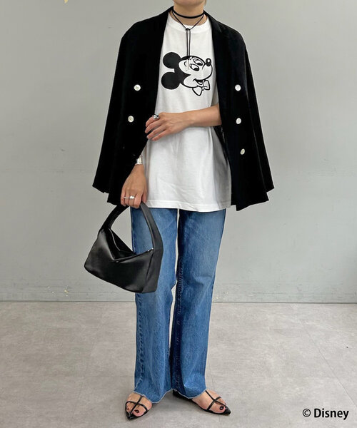 SHENERY（シーナリー）の「Mickey / Tee（Tシャツ/カットソー・レディース・ホワイト・LARGE/SMALL）」の10枚目の写真