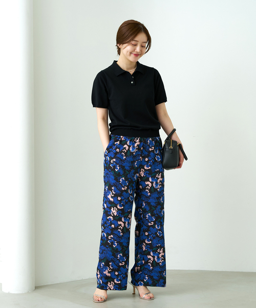 IENA  ドライコットンエリツキプルオーバー IENA（イエナ）の「ドライコットンエリツキプルオーバー