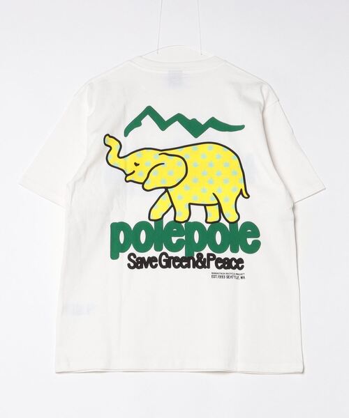 MANASTASH(マナスタッシュ)の「MANASTASH/マナスタッシュ CiTee POLEPOLE シティーポレポレ(Tシャツ/カットソー・メンズ・ホワイト/その他13・XL/L/M/S)」の4枚目の写真