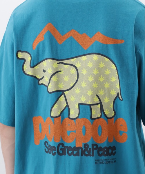 MANASTASH(マナスタッシュ)の「MANASTASH/マナスタッシュ CiTee POLEPOLE シティーポレポレ(Tシャツ/カットソー・メンズ・ホワイト/その他13・XL/L/M/S)」の5枚目の写真