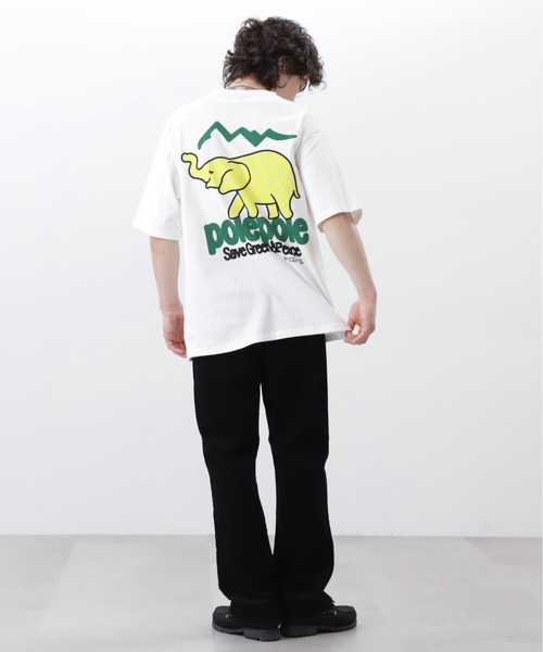 MANASTASH(マナスタッシュ)の「MANASTASH/マナスタッシュ CiTee POLEPOLE シティーポレポレ(Tシャツ/カットソー・メンズ・ホワイト/その他13・XL/L/M/S)」の9枚目の写真