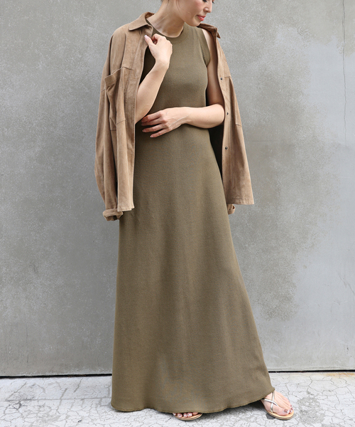 Deuxieme Classe（ドゥーズィエムクラス）の「*thermal フレアワンピ