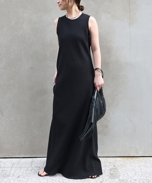 【新品】 Deuxieme Classe thermal フレアワンピース Deuxieme Classe（ドゥーズィエムクラス）の「*thermal フレアワンピ