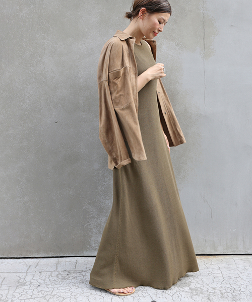 Deuxieme Classe（ドゥーズィエムクラス）の「*thermal フレアワンピ