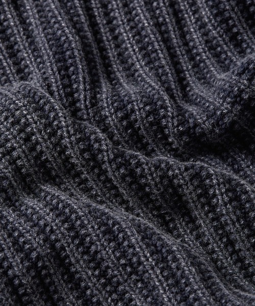 G-STAR RAW (ジースターロゥ) LOOSE OVERDYED TURTLE KNITTED SWEATER (ルーズオーバーダイタートルニットセーター) サステナブル畝編みセーター Amazon | [ジースターロゥ] LOOSE OVERDYED TURTLE KNITTED