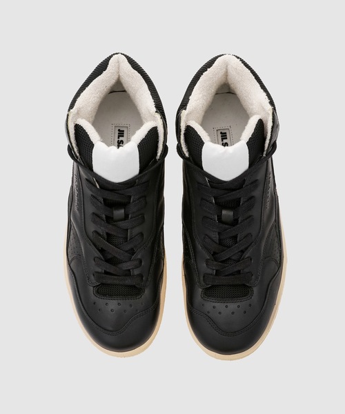 JIL SANDER（ジルサンダー）の「BASKET HI（スニーカー・メンズ・ブラック・40/39）」の5枚目の写真