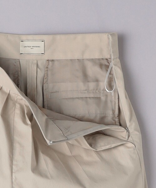 UNITED ARROWS(ユナイテッドアローズ)の「フロントタック ワイドパンツ(その他パンツ・レディース・ブラック/ベージュ/ピンク・38/36)」の18枚目の写真