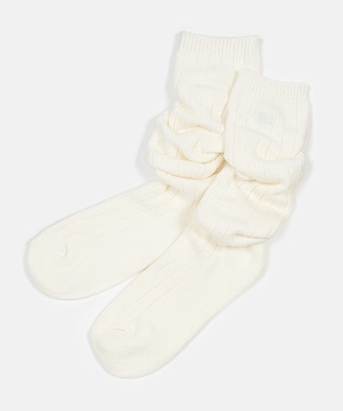 LOVETOXIC（ラブトキシック）の「カラールーズソックス（ソックス/靴下・キッズ・ブラック/オフホワイト/モカ/ライトカーキ/サックスブルー/グレー/クリーム・FREE）」の2枚目の写真