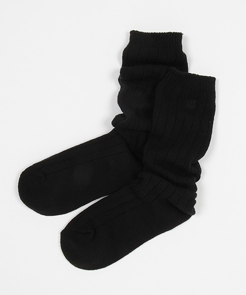 LOVETOXIC（ラブトキシック）の「カラールーズソックス（ソックス/靴下・キッズ・ブラック/オフホワイト/モカ/ライトカーキ/サックスブルー/グレー/クリーム・FREE）」の3枚目の写真