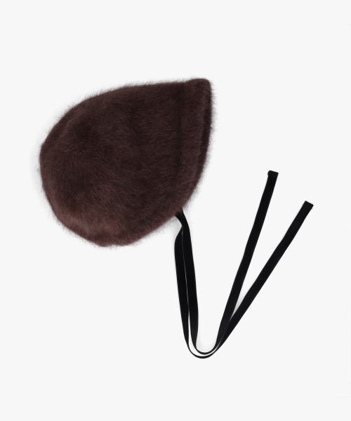帽子 Velvet Ribbon AG Hood Chapeau d' O（シャポードオー）の「Chapeau d' O Velvet Ribbon