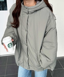 GeeRA | ナイロン中わたオーバーサイズモンスターパーカー(ダウンジャケット/コート)