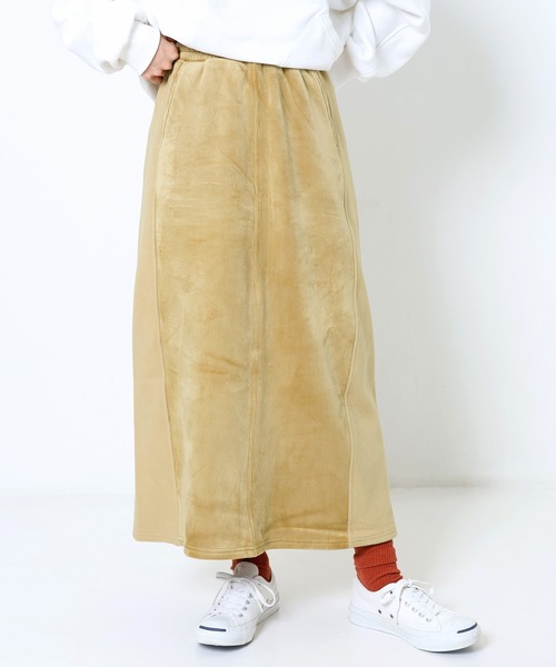 KRIFF MAYER Lady's Collection（クリフメイヤーレディースコレクション）の「ボンディングベロアスカート（スカート・レディース・ブラウン/グリーン/カラフル/チャコール/ナチュラル・MEDIUM/LARGE）」の11枚目の写真