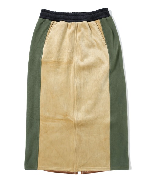 KRIFF MAYER Lady's Collection（クリフメイヤーレディースコレクション）の「ボンディングベロアスカート（スカート・レディース・ブラウン/グリーン/カラフル/チャコール/ナチュラル・MEDIUM/LARGE）」の8枚目の写真