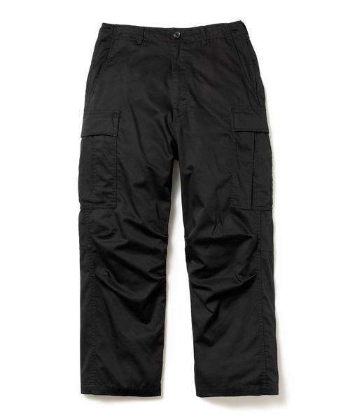 MR.OLIVE(ミスターオリーブ)の「MR.OLIVE/WALK IN CLOSET ミスターオリーブ / T/C USED SATIN / M-65 CARGO PANTS ユーズドウォッシュサテンミリタリーパンツ / M243116(カーゴパンツ・メンズ・ブラック/グリーン・SMALL/MEDIUM/LARGE)」の7枚目の写真