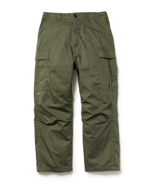 MR.OLIVE(ミスターオリーブ)の「MR.OLIVE/WALK IN CLOSET ミスターオリーブ / T/C USED SATIN / M-65 CARGO PANTS ユーズドウォッシュサテンミリタリーパンツ / M243116(カーゴパンツ・メンズ・ブラック/グリーン・SMALL/MEDIUM/LARGE)」の8枚目の写真