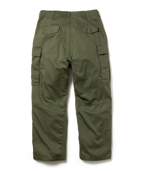 MR.OLIVE(ミスターオリーブ)の「MR.OLIVE/WALK IN CLOSET ミスターオリーブ / T/C USED SATIN / M-65 CARGO PANTS ユーズドウォッシュサテンミリタリーパンツ / M243116(カーゴパンツ・メンズ・ブラック/グリーン・SMALL/MEDIUM/LARGE)」の9枚目の写真