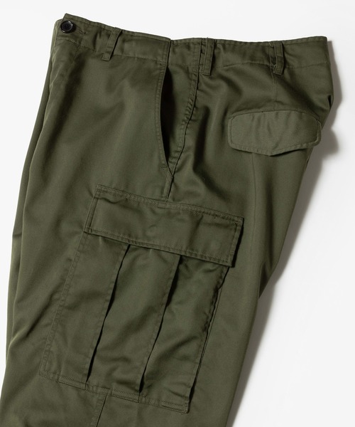 MR.OLIVE(ミスターオリーブ)の「MR.OLIVE/WALK IN CLOSET ミスターオリーブ / T/C USED SATIN / M-65 CARGO PANTS ユーズドウォッシュサテンミリタリーパンツ / M243116(カーゴパンツ・メンズ・ブラック/グリーン・SMALL/MEDIUM/LARGE)」の11枚目の写真