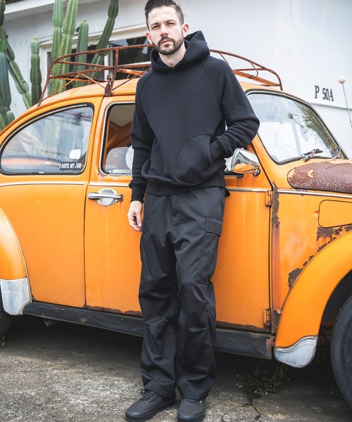 MR.OLIVE(ミスターオリーブ)の「MR.OLIVE/WALK IN CLOSET ミスターオリーブ / T/C USED SATIN / M-65 CARGO PANTS ユーズドウォッシュサテンミリタリーパンツ / M243116(カーゴパンツ・メンズ・ブラック/グリーン・SMALL/MEDIUM/LARGE)」の16枚目の写真