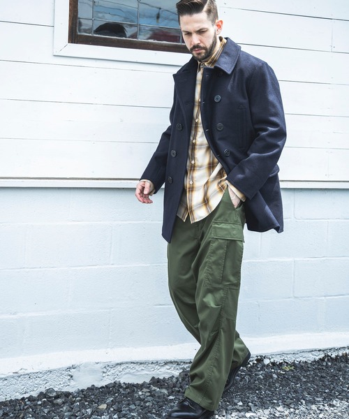 MR.OLIVE(ミスターオリーブ)の「MR.OLIVE/WALK IN CLOSET ミスターオリーブ / T/C USED SATIN / M-65 CARGO PANTS ユーズドウォッシュサテンミリタリーパンツ / M243116(カーゴパンツ・メンズ・ブラック/グリーン・SMALL/MEDIUM/LARGE)」の20枚目の写真