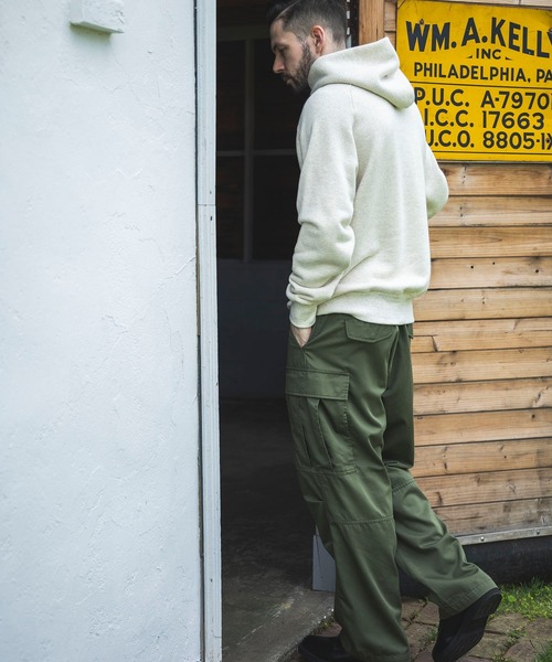 MR.OLIVE(ミスターオリーブ)の「MR.OLIVE/WALK IN CLOSET ミスターオリーブ / T/C USED SATIN / M-65 CARGO PANTS ユーズドウォッシュサテンミリタリーパンツ / M243116(カーゴパンツ・メンズ・ブラック/グリーン・SMALL/MEDIUM/LARGE)」の21枚目の写真