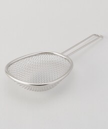 212 KITCHEN STORE（トゥワントゥキッチンストア）の「アットアクア ステンレス製油切り手付きすくいザル（キッチンツール）」