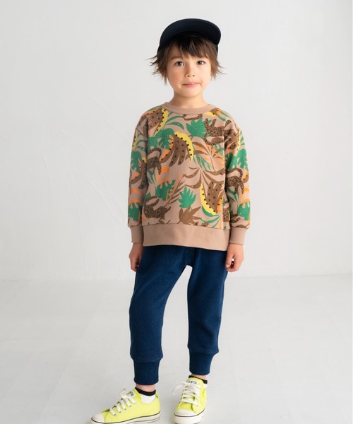 【セール】ふわふわ裏毛サファリＰＴトレーナー（スウェット）｜maarook（マルーク）