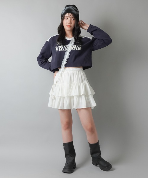 SPINNS（スピンズ）の「【選べるスマホショルダー】チュールパール スマホショルダー付け替え用ストラップ（スマホグッズ・レディース・ブラック/ホワイト・ONESIZE）」の17枚目の写真