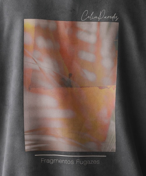 RAGEBLUE（レイジブルー）の「【WEB限定】Suede back print pullover/カットスウェードバックプリントプルオーバー/ワンポイント刺繍ハーフジップ（スウェット・メンズ・ブラウン/ダークグレー/ホワイト系その他/グレー系その他/ブラウン系その他/オフホワイト・FREE）」の13枚目の写真