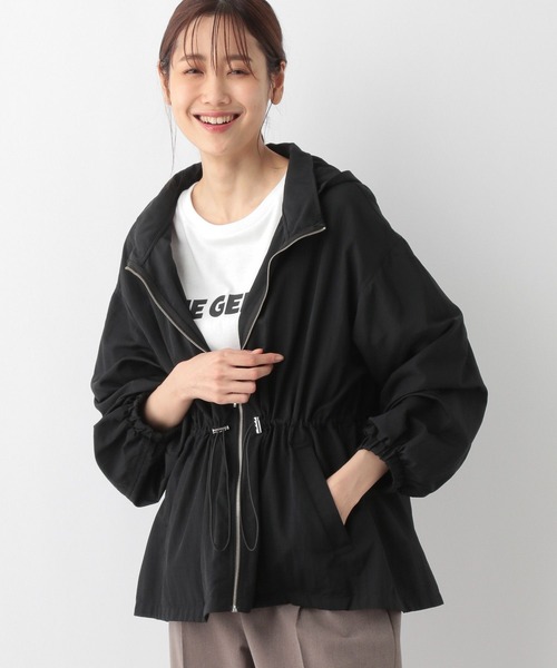 グローバルワーク エアかる撥水ミディフードブルゾン ブラック 楽天市場】【SALE／50%OFF】エアかる撥水ミディフードブルゾン