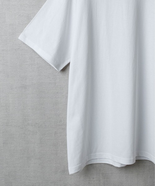 GOAT(ゴート)の「【GOAT/ゴート】SHORT SLEEVE TEE 7oz / 半袖Tシャツ7オンス(Tシャツ/カットソー・メンズ・アッシュグレー/ブラック/ホワイト・MEDIUM/LARGE/X-LARGE)」の15枚目の写真