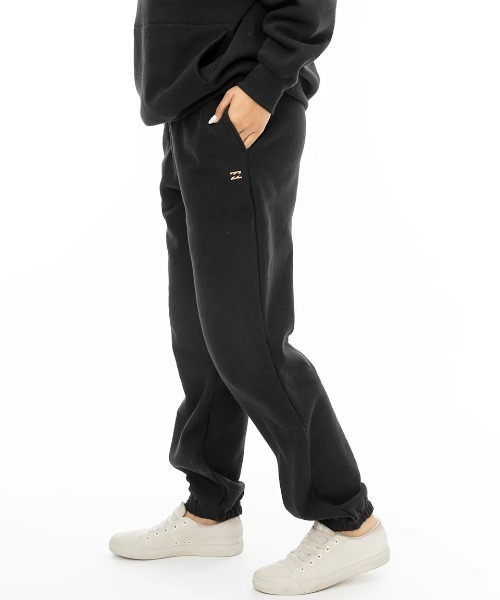 BILLABONG(ビラボン)の「BILLABONG レディース LOOSE SWEAT JOGGER P ロングパンツ 【2024年秋冬モデル】/ビラボンスウェットパンツ(スウェットパンツ・レディース・ブラック/グレー/ブルー系その他・MEDIUM/LARGE)」の5枚目の写真