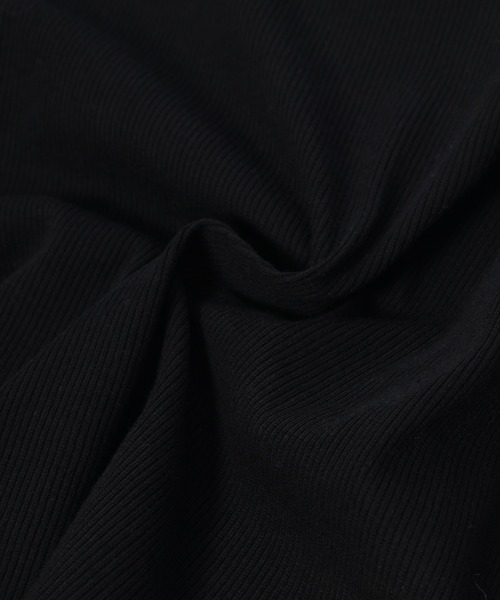 fifth（フィフス）の「チョーカー風リブトップス（Tシャツ/カットソー・レディース・ブラック/ボルドー/グレー・M）」の11枚目の写真