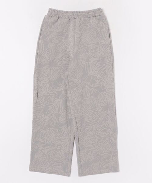 花柄ふくれジャガードカットソーストレートパンツ（その他パンツ）｜STYLEBLOCK（スタイルブロック）