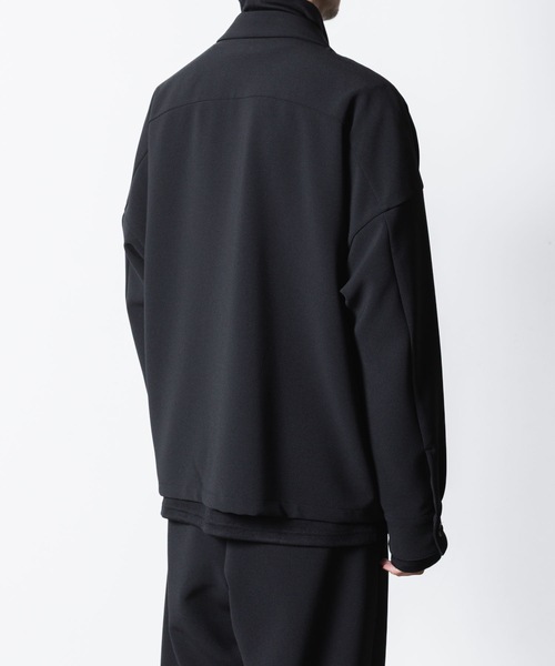 ATTACHMENT(アタッチメント)の「【 LIMITED 】PE ストレッチダブルクロス オーバーサイズド シャツジャケット / PE STRECH DOUBLE CLOTH OVERSIZED SHIRT JKT(シャツ/ブラウス・メンズ・ブラック/グレー/グレー系・1/2/3/4)」の20枚目の写真
