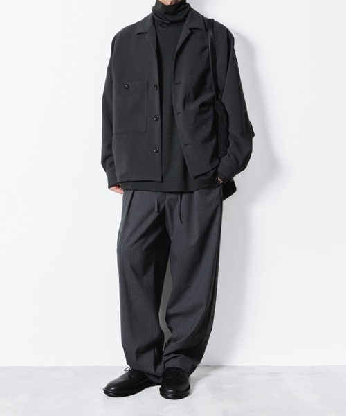 セール】【 LIMITED 】PE ストレッチダブルクロス オーバーサイズド