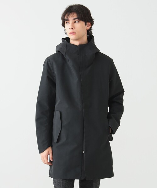 B:MING by BEAMS（ビーミングバイビームス）の「ISAORA / NEO TRENCH PARKA フーデッドコート（その他アウター・メンズ・ブラック・MEDIUM/LARGE）」の4枚目の写真