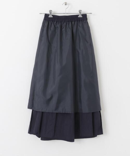 セール】ギャザーボリュームスカート（スカート）｜SENSE OF PLACE by
