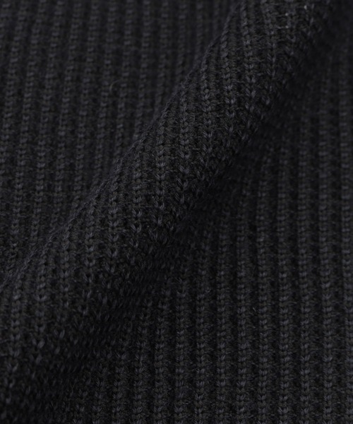 Pitta Re:)（ピッタリ）の「変形バーズアイ 後身布帛 メンズニットジレ（ベスト・メンズ・グレー/ネイビー・L/LL/XL/M）」の10枚目の写真