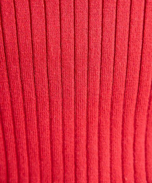 ikka（イッカ）の「【洗濯機で洗える】クリーミーミニハイネックリブニット（ニット/セーター・レディース・ブラック/オフホワイト/シルバー/レッド/その他1・S/M/L）」の9枚目の写真