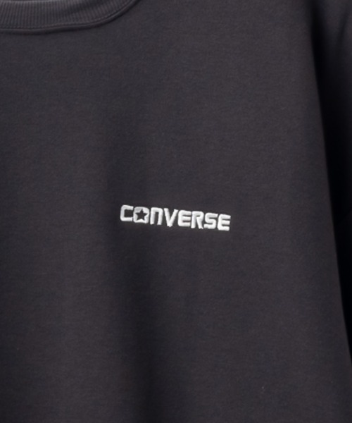 CONVERSE(コンバース)の「「CONVERSE」バックサガラ刺繍 クルーネックトレーナー(スウェット・メンズ・ライトグレー/ブラック/グレイッシュベージュ/チャコールグレー・M/L/XL)」の15枚目の写真