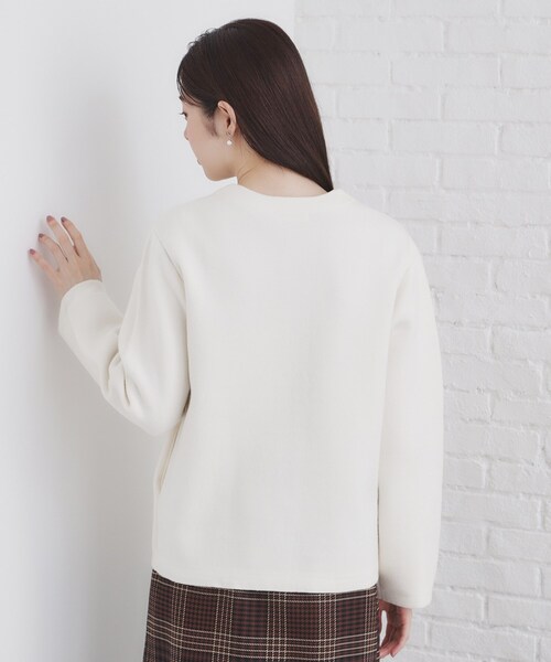 セール】ノーカラーコーディガン【洗濯機洗い可】（カーディガン