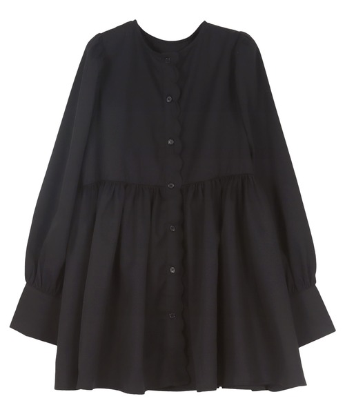 ロングスリーブスカラップブラウス（シャツ/ブラウス）｜KOBE LETTUCE