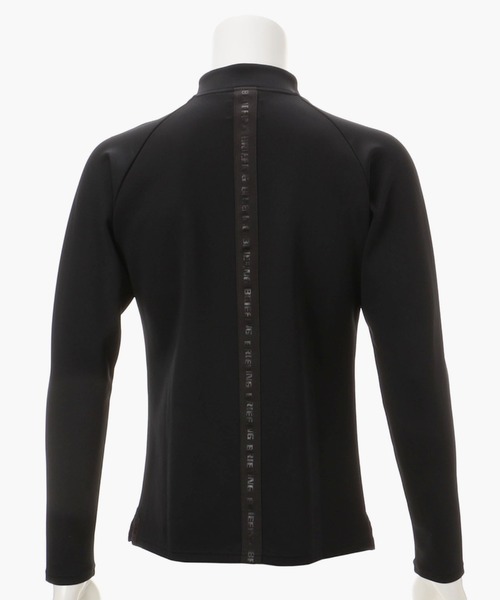メンズウェア BRIEFING BACK LOGO LINE LS HALF ZIP BRIEFING - MEN'S BACK LOGO LINE LS HALF ZIP SHIRT / ロゴ